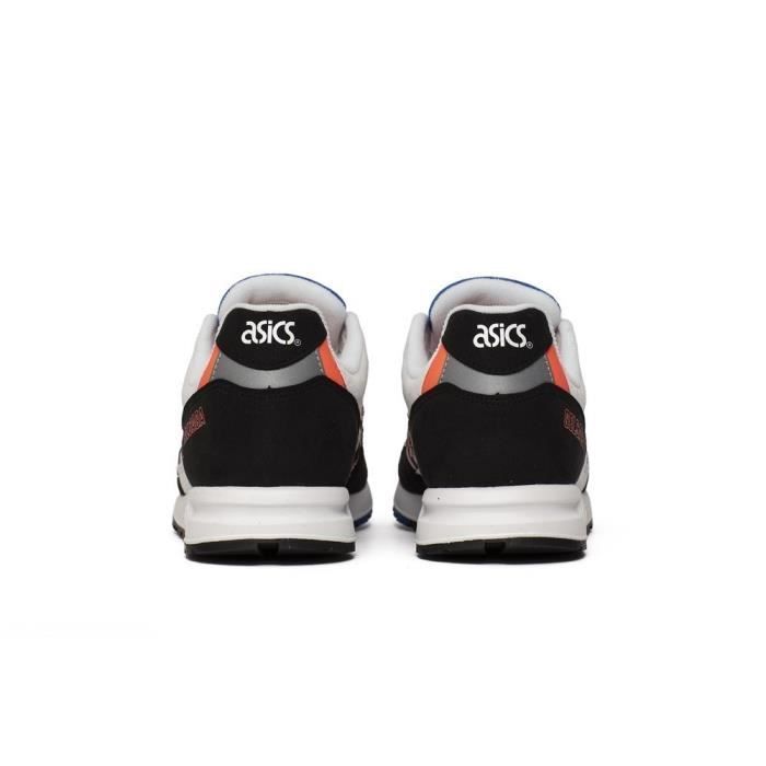 Baskets Asics Gelsaga ASICS Homme Blanc Lacets Synthetique Plat Blanc Cdiscount Chaussures