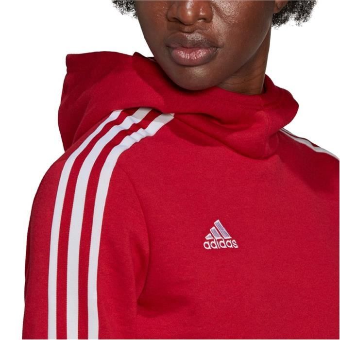 Pull adidas rouge femme sales