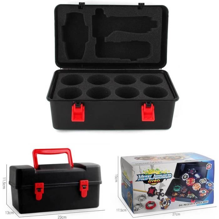 Pack De 3 Toupies De Combat - Avec Lanceur Et Poignée - Jouet Collection Compétition Enfants