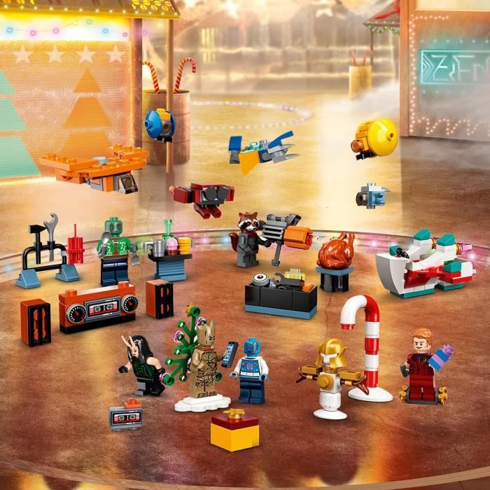 LEGO Marvel 76231 Le Calendrier de l'Avent 2022 Les Gardiens de la