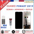 Huawei P Smart 2019 Ecran LCD NOIR + Vitre Tactile Remplacement + COLLE + Outils-0