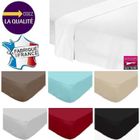 BONA REVA Drap plat 270x325 cm 100%coton 57/fils france ecru