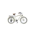 DOLCE VITA BY CANELLINI Cruiser Vélo de Ville Retro Via Veneto by Canellini Aluminium Homme Beige - 26"