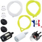 HAOPYOU 3 Ensembles Durite d'essence Tuyau d'huile Tuyau de Carburant Diesel Tuyau d'essence Amorce de Filtre à Essence Outils de Jardin p