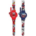 Lexibook - Montre 2 en 1 Walkie-Talkie - SpiderMan - 200m de portée - Rouge et Bleu - Dès 3 ans