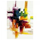 UN AMOUR DE TAPIS tapis salon 120x170 tissé crème rectangle motif abstrait LYN8 BELO 3