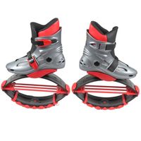 Chaussures de saut Kangourous Bounce - CHIGOODS - Rouge+gris - Taille 36-38 - Poids 50-70 (KG)