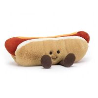 Jellycat - A6HD - peluche amuseable Hot Dog