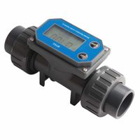 OMABETA débitmètre d'eau Débitmètre à affichage numérique, capteur de débit d'eau à réponse sensible de haute electronique niveau