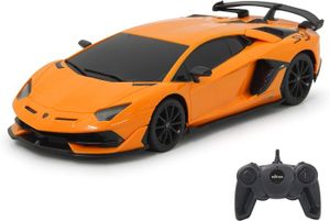 VOITURE À CONSTRUIRE Lamborghini Aventador Svj 1:24 Orange 2,4Ghz[u607]