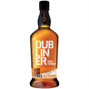 WHISKY BOURBON SCOTCH Whiskey Dubliner Beer Cask Series Old Fashion - Or