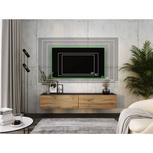 MEUBLE TV Meuble TV - Design moderne avec fonction Push-to-O