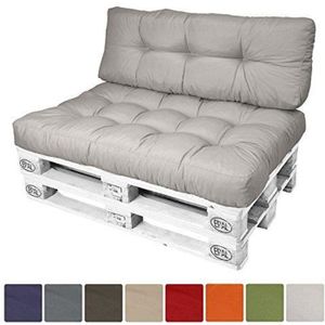 vidaXL Coussins de Palette 2 pcs Coussins de Sofa Coussins de Canapé Coussins de Dossier Siège Meuble de Salon Maison Intérieur Gris Polyester vidaXL Coussins de Palette 2 pcs Coussins de Sofa Coussins de Canapé Coussins de Dossier Siège Meuble de Salon Maison Intérieur Gris Polyester