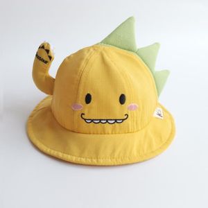 CHAPEAU - BOB Chapeaux de soleil de printemps et d'été pour bébé, chapeaux de seau de dinosaure de dessin animé pour enfants gar? Model:ICN602