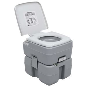 WC - TOILETTES DIOCHE Toilette portable de camping Gris 20+10 L - YW Tech DIO7734921233232