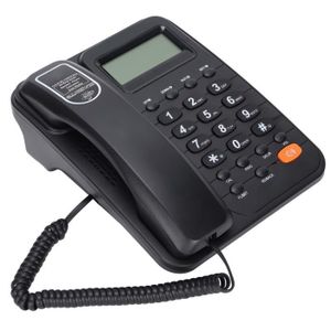 Téléphone fixe LIU-7708725797986-téléphone filaire de bureau KXT2