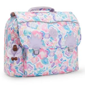 CARTABLE Cartable Kipling Iniko 40 CM - Haut de Gamme Aqua 