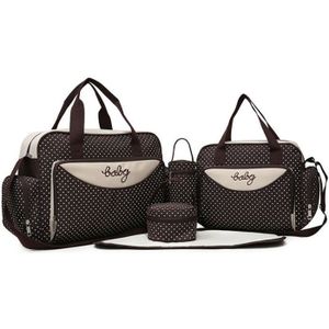 SAC À LANGER Sac à Main Langer Bébé Maman - LOKER - Set de 5pcs