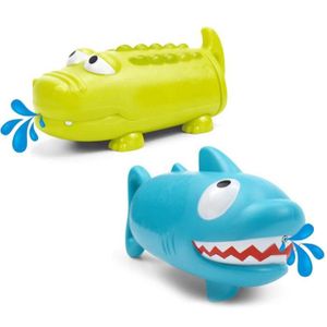 Mogoi 2pcs Pistolet à Eau Jouet De Plage Pompé Crocodile Et