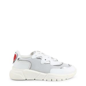 BASKET Sneakers Femme Blanc - Love Moschino - JA15153G1BIM - Lacets - Plat - Automne/Hiver