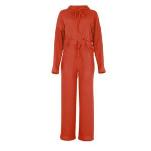 T-SHIRT T-SHIRT Femme - Costume décontracté à capuche ample à manches longues européen et américain - orange CK™