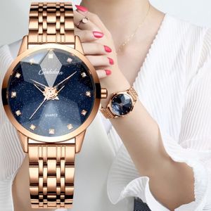 MONTRE RMEGA Montre femme - Quartz - Etanche - Analogique - Acier - Or Rose