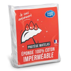 PROTÈGE MATELAS  Sweetnight - Protège matelas 90x200 cm | Bouclette