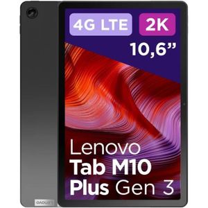 Pack Tab Lenovo M10 Plus 3ème Generation 10.61 2K - 128 Go + Folio et film  de protection - Tablette tactile