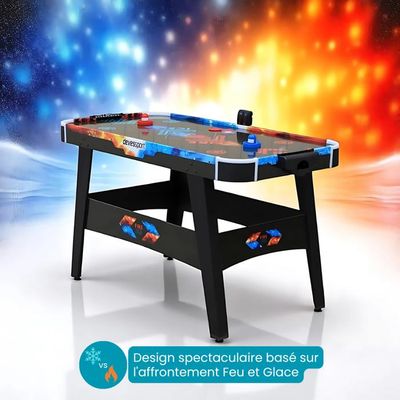 Table De Air Hockey Small Foot - Bois Et Plastique, Compacte Avec Repose-table (occasion)