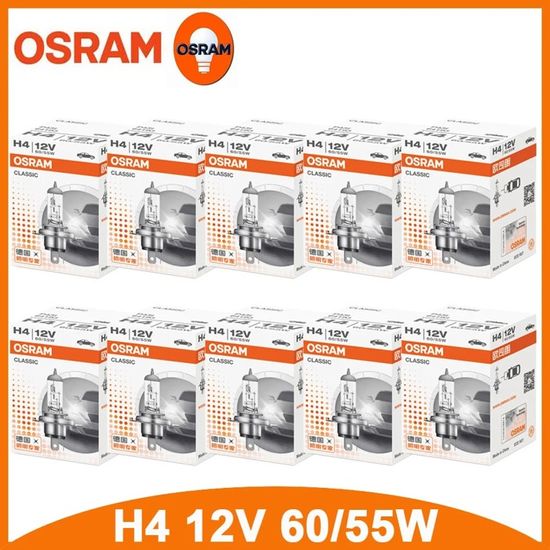 Simoni Racing Ampoules Halogènes H4 Plasma Blanc 4300K - Lot De 2