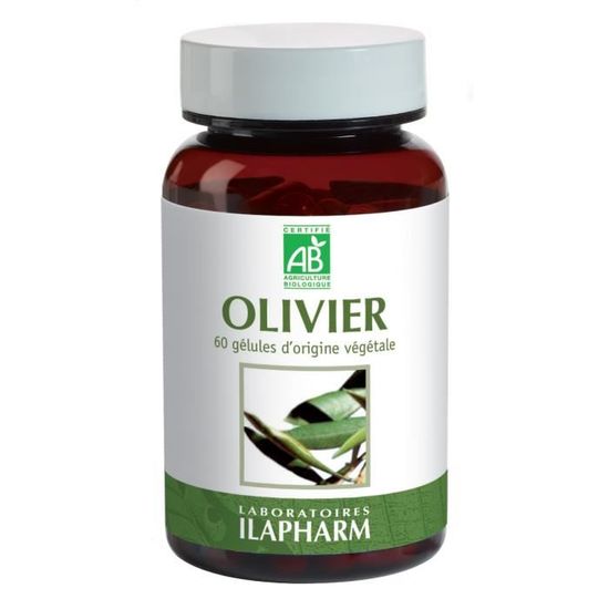 Complément Alimentaire Olivier BIO - 60 Gélules - Aide Au Maintien D'une Tension Artérielle Normale