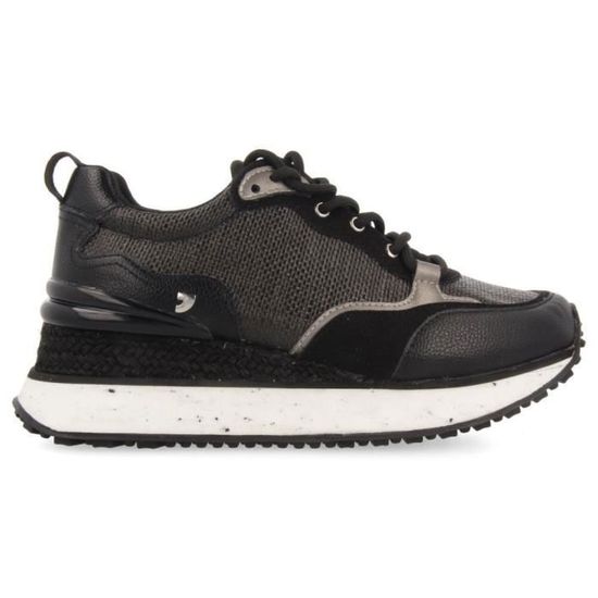 Baskets femme Gioseppo Ludell noir 40 Lacets Compens