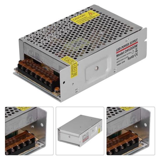 Alimentation à Découpage à Sortie Unique Sur Rail DIN Pour Contrôle Industriel 12V 1,25A 15W (DR-15-12