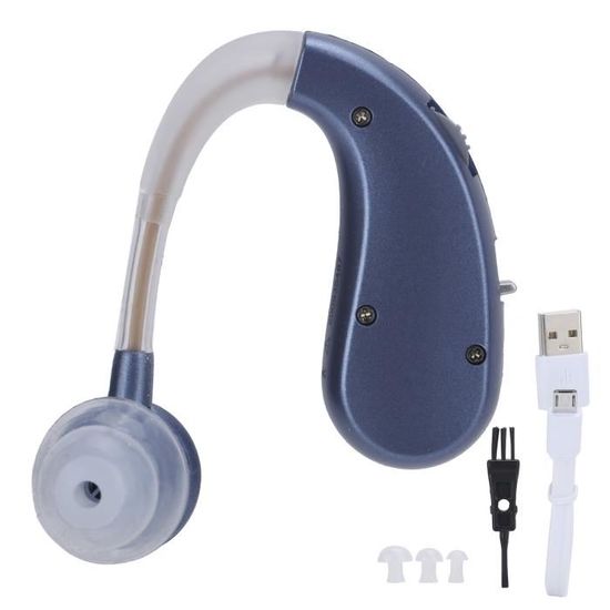 Aide Auditive Numérique Rechargeable 16 Canaux Intra-Auriculaire - Pour Perte Légère à Sévère