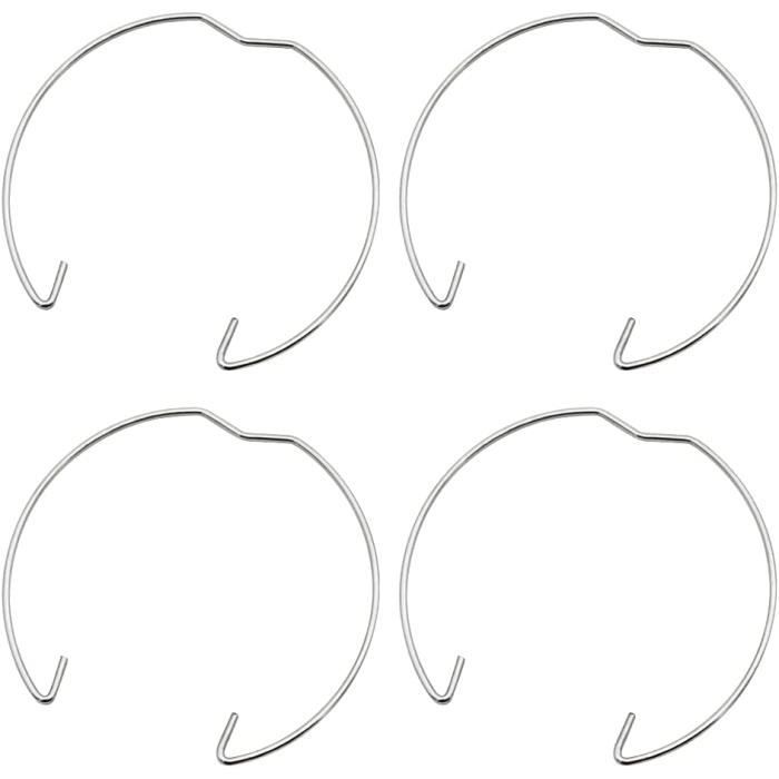 Lot De 10 Anneaux à Ressort Pour Spot Encastré - Clips De Fixation Réutilisables Pour Lampes LED MR16 - Acier Au Manganèse