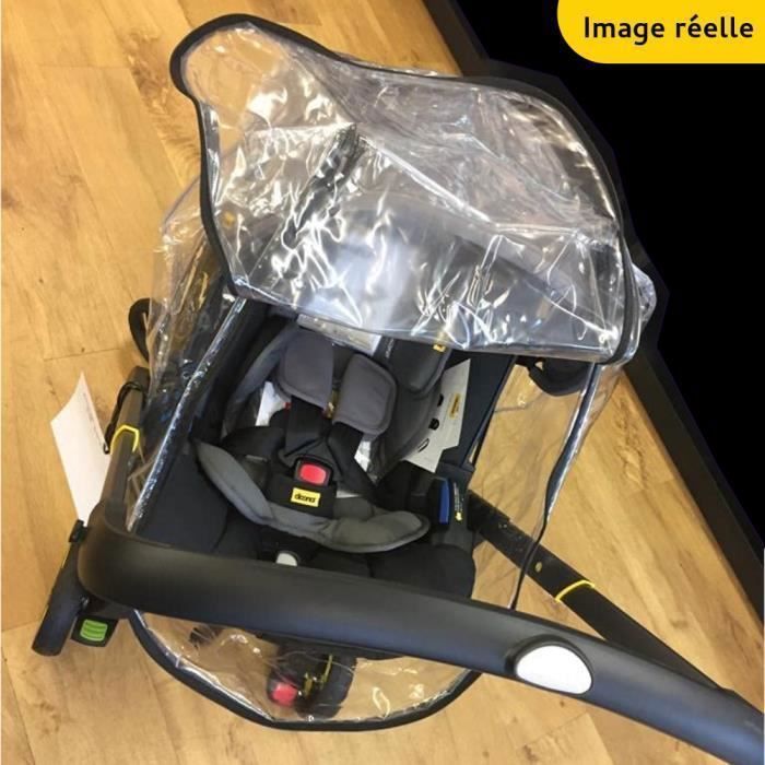 Habillage Pluie a Fermeture Eclair Pour Doona Plastique Cristal Aere Epais 250 Microns Norme EN 71 Accessoire Poussette Doona Cdiscount Puericulture Eveil bebe