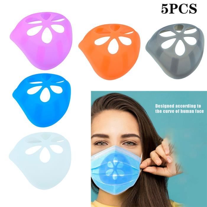 Gbbazu Masque De Sommeil Intégral Universel En Silicone - Confort Total Anti-Lumière Avec Coussin Adaptatif (Taille M)