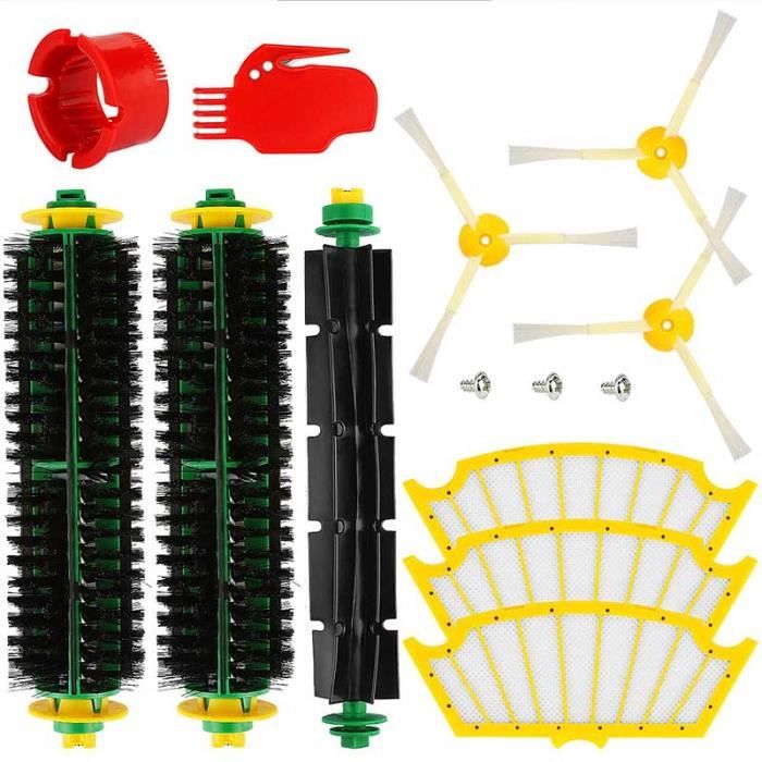 série 500 Remplacez votre aspirateur Accessoires pour iRobot série Roomba 500 Pièces de rechange pour filtre à brosse