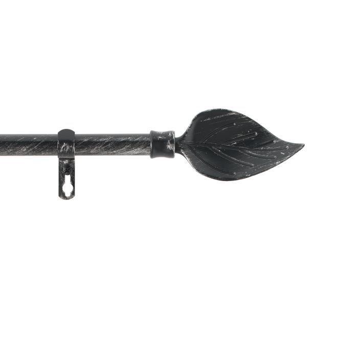Kit de tringle Feuille noir