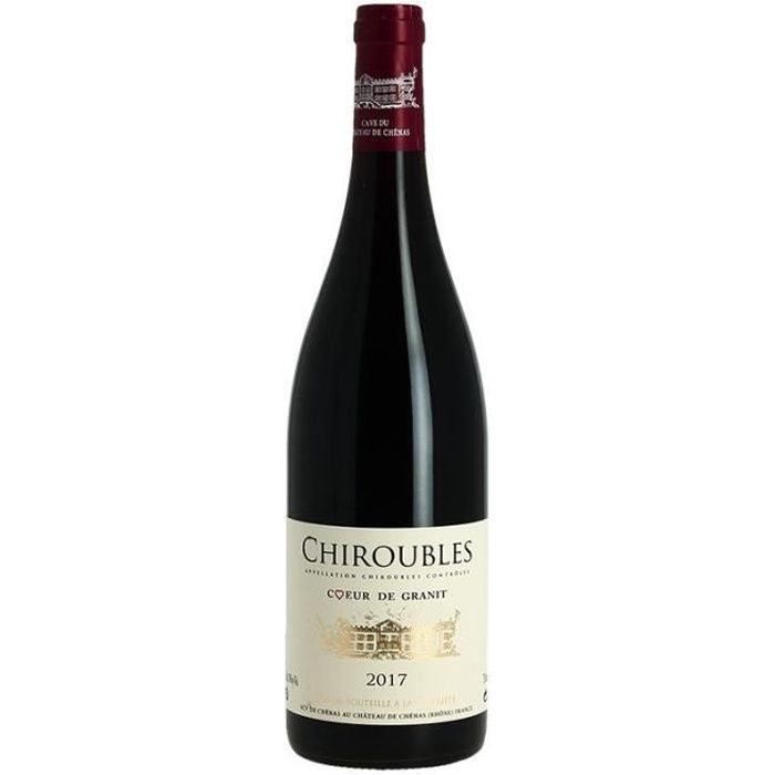 Chiroubles Coeur de Granit par Château de Chénas Vin Rouge du Beaujolais