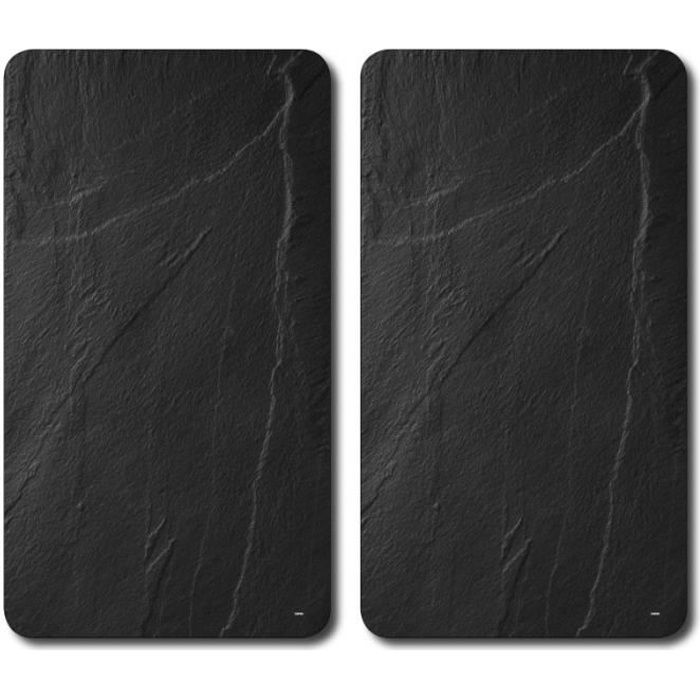 Couvre plaques de cuisson, ardoise, lot de 2, ustensiles de cuisine, Kesper