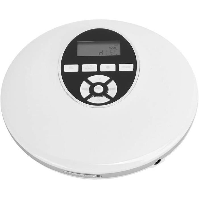 Lecteur CD avec écran LCD Lecteur CD Portable Bluetooth Filaire-sans Fil, Boombox Audio, pour Voiture(Standard)339