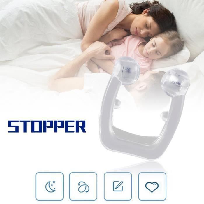 Pince nez anti-ronflement Nose clip soulage les appareils de ronflement de la congestion nasale