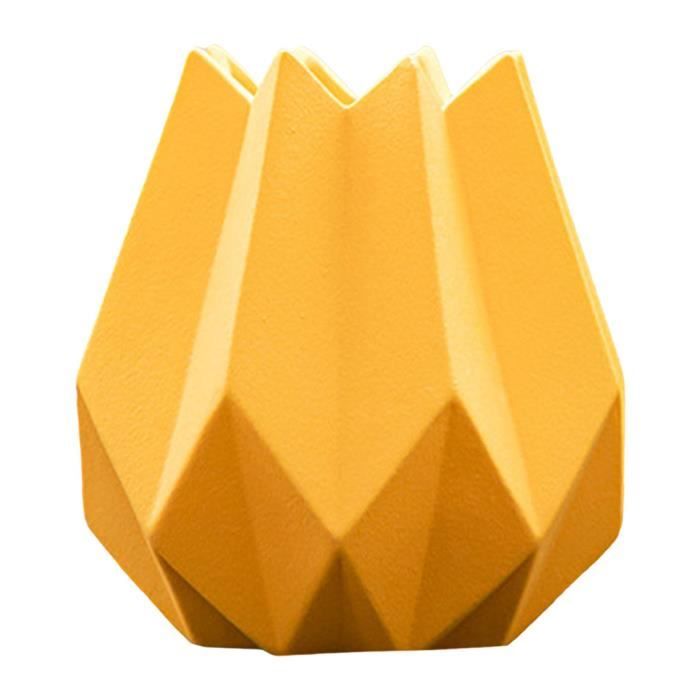 vase décoratif Jaune