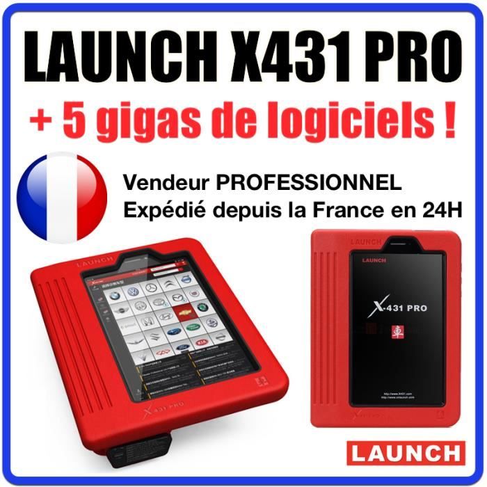 Launch X431 PRO - Valise Diagnostic MULTIMARQUES PRO - AUTOCOM DELPHI ELM327 VAG COM