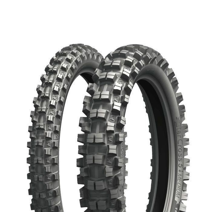 MICHELIN 100/100-18 59M StarCRMedium5 Pneu Moto Cross