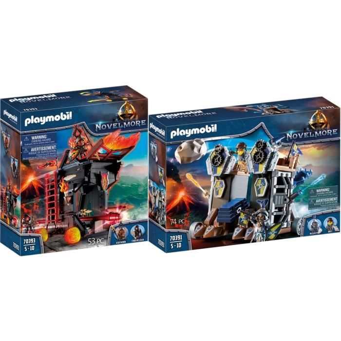 Lot de 2 articles Playmobil Novelmore – 70391+70393
