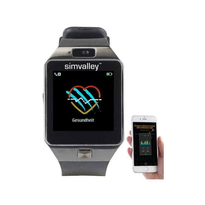 Montre-téléphone & smartwatch connectée -PW-440-
