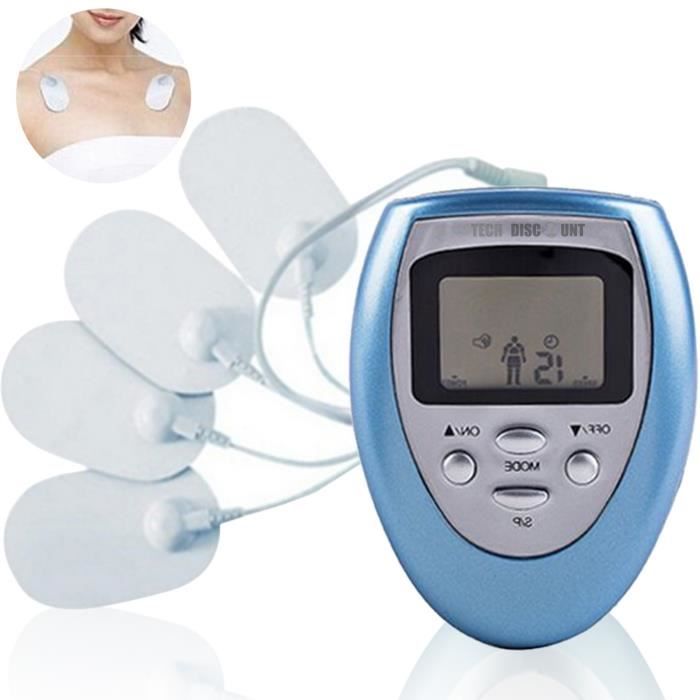 TD® électrostimulateur tens anti douleur et électrostimulation musculaire antidouleur abdos fessier massage visage médical vibration