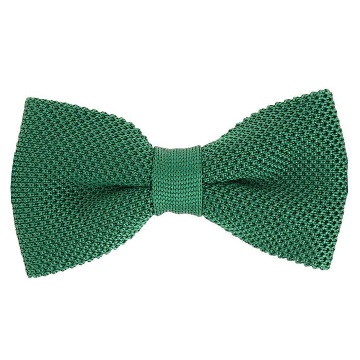 Tony & Paul - Noeud papillon tricot - PAULO - Vert Anglais - Homme